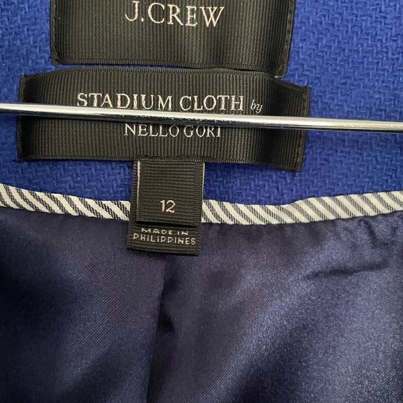 J. Crew Stadium Cloth Nello Gori Double-Breasted Pea Coat - Picture 7 of 10